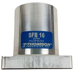 Thomson SFB16 Super Pillow Block Flange – 1″ Single Bearing Self-Aligning NEW