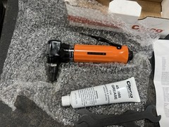 Dotco 12LF201-36 Right Angle Grinder – Black/Orange