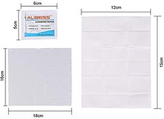 Pre-Moistened Lens Wipes ALIBEISS Screen for 100 Count (Pack of 1)
