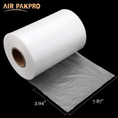 2 PK Air Pillow Film Bubble Cushion Roll Wrap Packaging 3000pc 984ft x 4″ x 8″