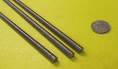 4140 Alloy Steel CF Rod Round Bar, 1/4″ Dia. x 4 Ft Length, 3 Units, 12 Ft Total
