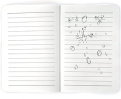 4 Pack All Weather Notepad 5.3X3.6 Inch Waterproof Tearproof Notebook Pocket Siz