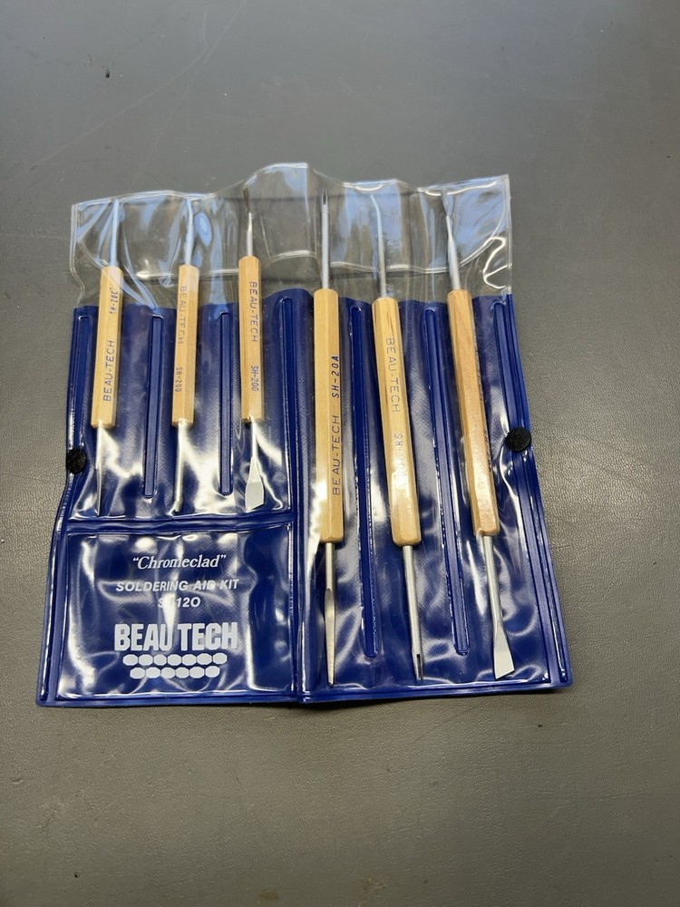 BEAU TECH SOLDERING AID KIT SH-120 CHROMECLAD / SOLDERING TOOLS KIT / BEAU TECH