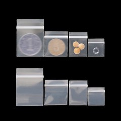 HEAVY DUTY Clear Zip Seal Bags Reclosable Top Lock Plastic Jewelry