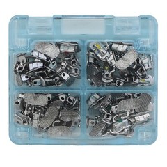 80pcs Orthodontic Buccal Tubes 1st Molar MBT 022 Bondable 3G Tubos de ortodoncia