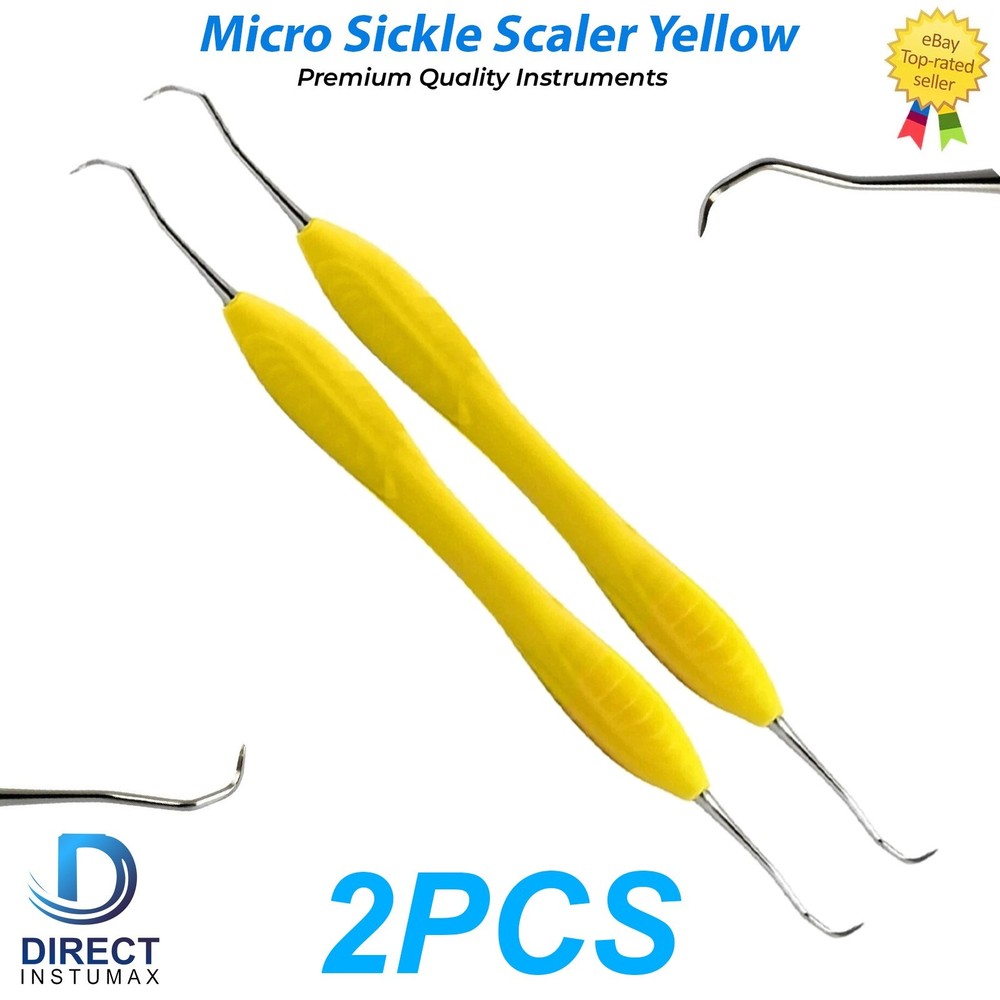 Micro Sickle Scaler Dental Hand Anterior Posterior Periodontal Hygiene Tool Pick