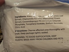 Because Flushable Wipes Alcohol Free 48 Wipes