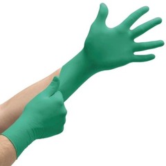 Ansell 92-600 Touch N Tuff Teal Nitrile Powder Free S, M, L, XL Box 100 Each