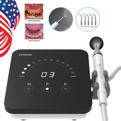 Dental Ultrasonic Piezo Scaler Pet Teeth Calculus Cleaning Machine LED Handpiece