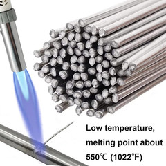 50 Pieces Flux Core Aluminum Rods Low Temperature Easy Melt Aluminum Welding Rod