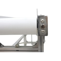 110V 59″L×7.9″W Electric Commercial PVC Belt Conveyor Aluminum Body 120W 66Lbs