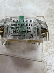 👀 NEW JOSLYN CLARK CONTROLS HEAVY DUTY NO CONTACT BLOCK 600 VAC 800T-CB10