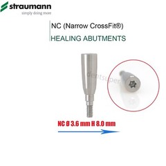 Fit Straumann ITI BL/BLT Healing Caps RC/NC, 3.6-6.5mm, Titanium, Closure Screws