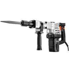 VEVOR Demolition Jack Hammer Concrete Breaker 1400W Hammer 2 Chisel Bit Black