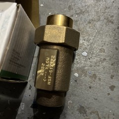 Zurn Wilkins 700XL Double Check Backflow Preventer 1/2 Inch J45