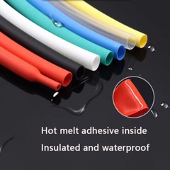 Dia 1.6mm~65mm Heatshrink Tube 3:1 Heat Shrink Tubing Wire Waterproof Glue Lined
