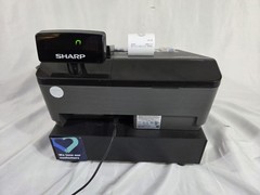SHARP XE-A207 CASH REGISTER Control System Electronic With Key And Manual Tested