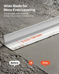 VEVOR Concrete Screed Blade 14 ft Length Aluminum Alloy Board Leveling Tool