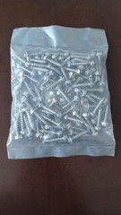 Slotted Indented Hex Washer Sheet Metal Screw Stainless #8X3/4” Qty 100 #8 3/4″