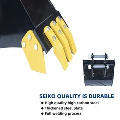 300mm Narrow Bucket Mini Excavator For Mini digger Attachments 0.8-2 ton New