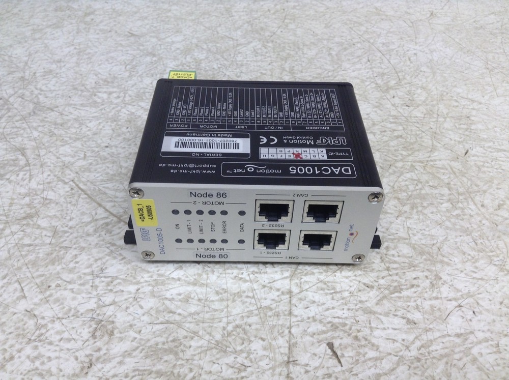 LPKF DAC1005-D Digital Axis Controller Motion Net DAC1005D