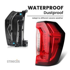 Led Tail Light Compatible with 2021 2022 2023 2024 GMC Yukon Denali SLE SLT A…