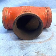 VICTAULIC FIRELOCK THREE WAY PIPE 4AU C-E=3.38IN 3INCH OVERALL LENGTH 6-3/4″