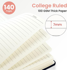 Lined Spiral Journal for Women, A5 Hardcover Pretty Notebook for Work & Note …