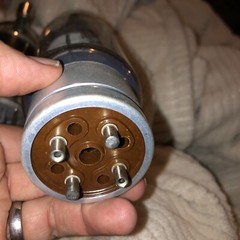 Pair Amperex 872AX Vintage Vacuum Tube