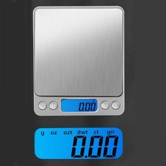 500g/0.01g Grain Gram Digital Scale Jewelry Gold Silver Coin Pocket Size Herb