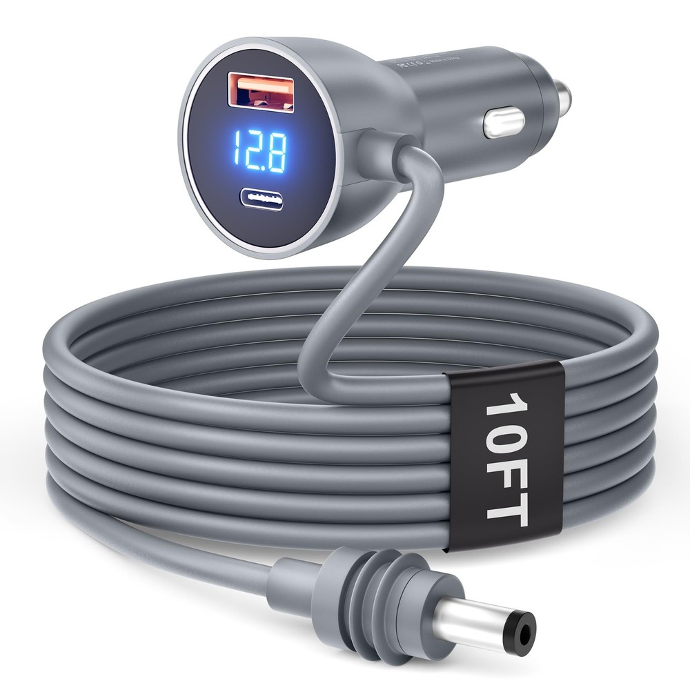 Starlink Mini Cable Car Charger 10FT Starlink Mini Power Cable DC 12V 24V Cig…