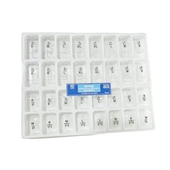 Dental Preformed Crown Resin Temporary Pre-corona Transparent Anterior 1.910