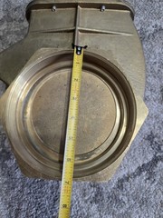 6″ MZ Brass Lever Valve (Flange x NPT)Quality Made ITALY