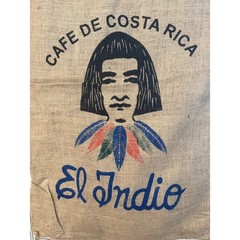 Jute Burlap Coffee Bag Sack Cafe de Costa Rica El Indigo JL