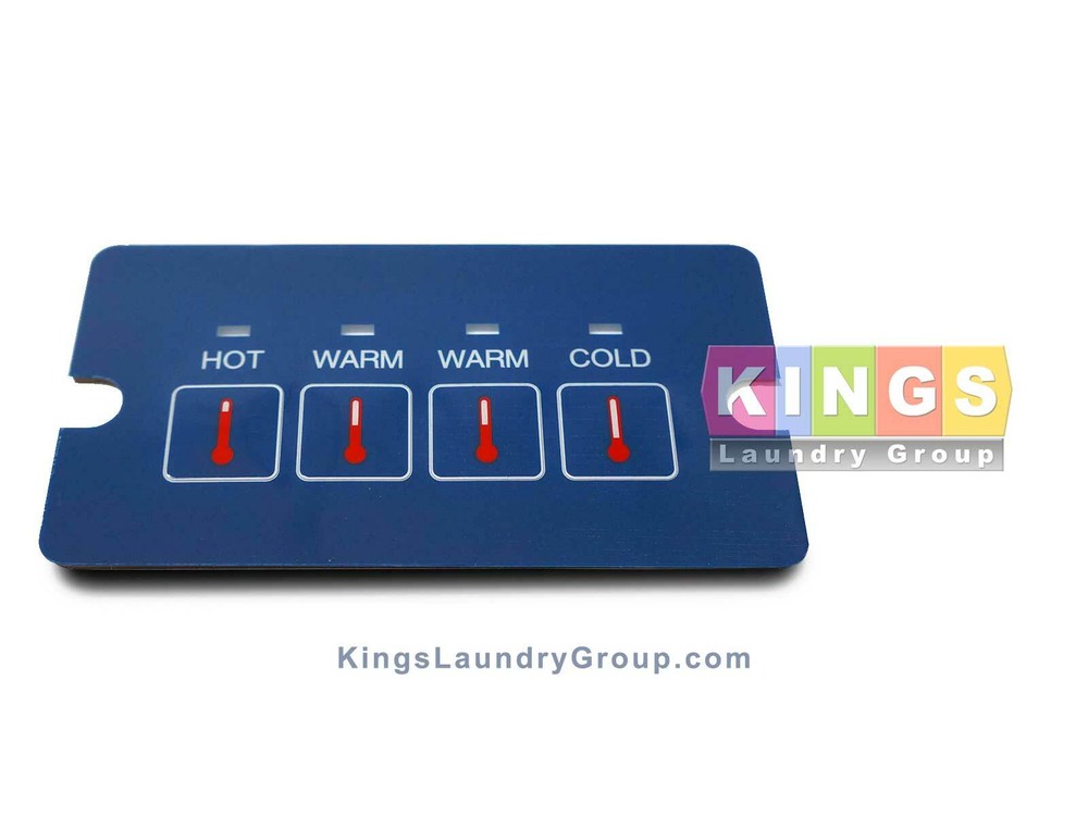 BRAND NEW WASHER LABEL MEMBRANE SWITCH FOR DEXTER 8502-629-011
