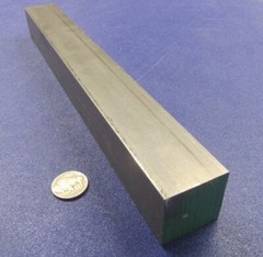 Square 4140/4142 Alloy Steel Annealed Bars, 1 3/8″ x 1 3/8″ Wide x 12″ Length