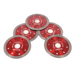 5Pcs 4″ Dry Wet Diamond Porcelain Saw Blades Ceramic Cutting Disc Wheels Thin
