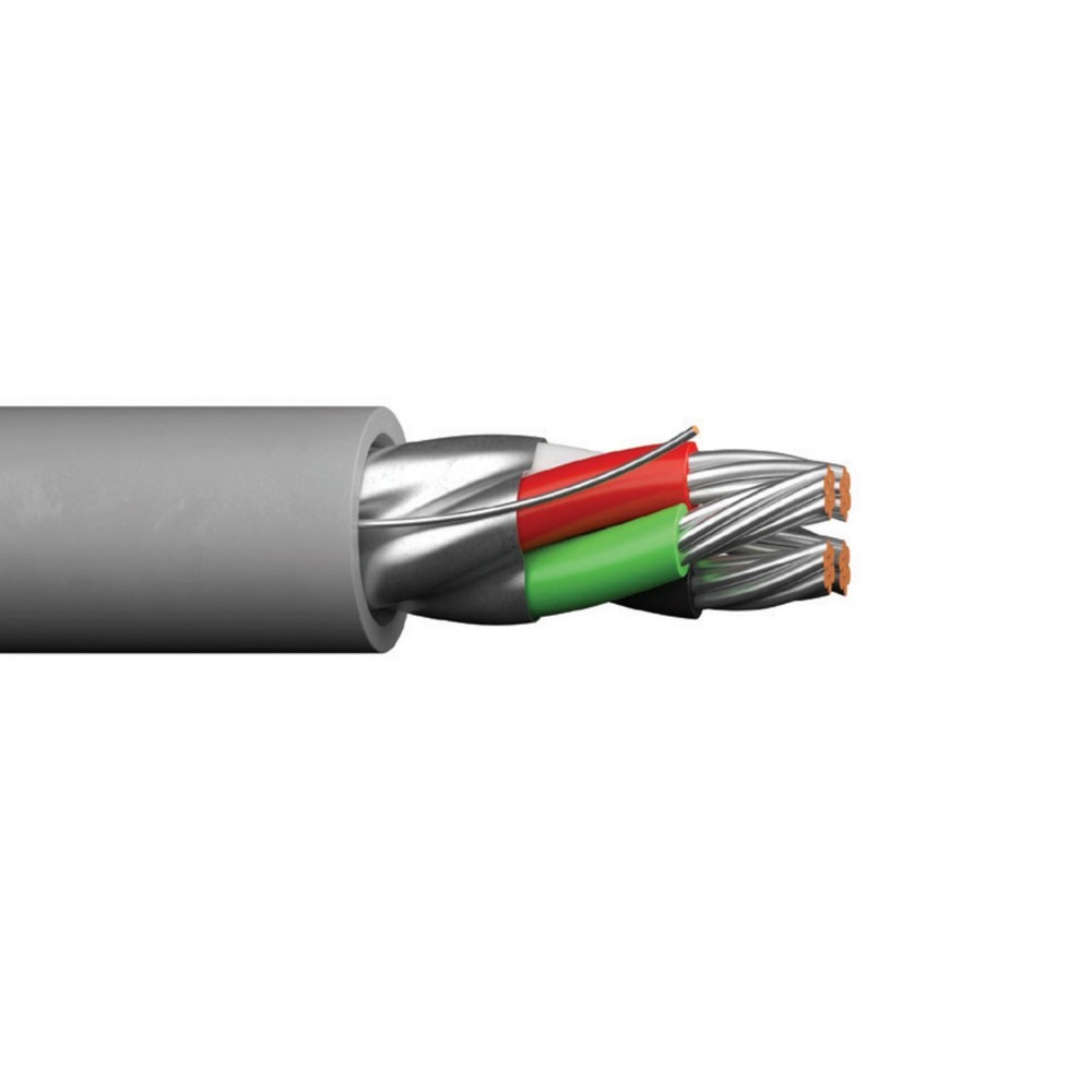 100′ Carol C0783A 20 AWG 6 Conductor Foil Shield Communication Cable 300V