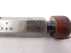 Hanson Whitney Taperlock Plug Pin Gage 1.279″ Go 1.283″ No Go Smooth Gauge DV2