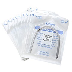 AZDENT Dental Orthodontic Super Elastic Niti Nature Form Rectangular Arch Wires