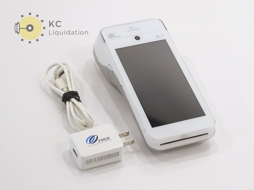Pax A920 Credit Card Reader A920-2AW-RD5-30EA – Unlocked