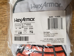 HexArmor Chrome SLT 4060 Cut & Heat-Resistant Impact Gloves(11/XXL) 2 Pair (NEW)