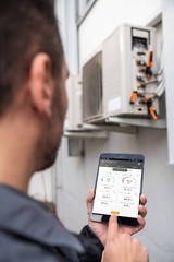 Testo 0563 0002 10 Smart Probes AC & refrigeration test kit 100m Bluetooth