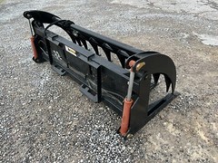 84” Root Rake Clam Grapple with Skid Steer Quick Connect