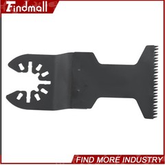 Findmall 55PCS 6 Types Universal Titanium Oscillating Saw Blades Multitool Blade