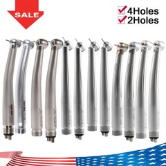 Dental High Speed Handpiece /LED Fiber Optic /E-generator 2/4H6 Pin Fit KaV NSK