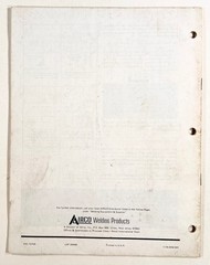 1974 AIRCO OXYFUEL WELDING & CUTTING Process Manual ILLUSTRATED safety MATERIALS