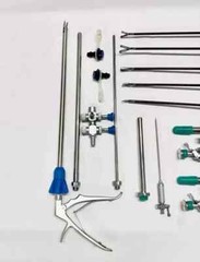 16PC – Laparoscopic Surgey Set SS High Quality Reusable Instruments