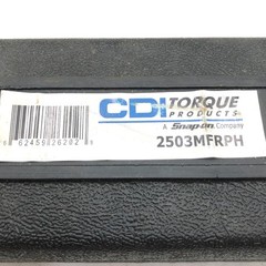 CDI 2503MFRMH Micrometer Torque Wrench w Case, 1/2-inch Drive, 30-250 Ft-Lbs