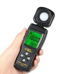 SMART SENSOR 0-200000 Lux Digit Lux Meter Illuminometer Luminometer MAX/MIN O6D1